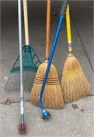 Brooms, Rake etc