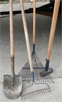 Sledge Hammer Rakes & Shovel