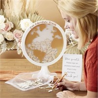 Kate Aspen Globe Guestbook w/Airplanes