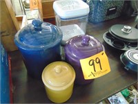 3 Ceramic Cannisters