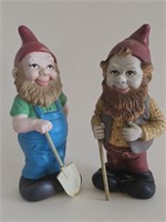 VTG 1992 ARTLINE GARDEN GNOMES WITH STOPPERS