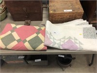 (2) Early Patchwork Quilts
