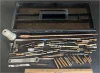 DRILL BITS & MORE W/TRAY