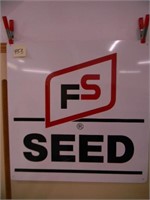 Square Metal FS Seed Sign (36")