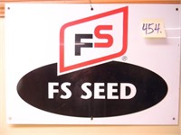 Metal FS Seed Sign (24x17)