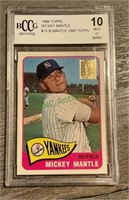 1996 Topps Mickey Mantle #15 M. Mantle 1965 Topps