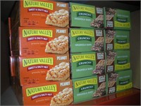 Assorted Nature Valley bars 256 retail pieces