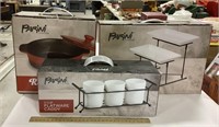 Parini Cookware baker, caddy set, 3 tier set