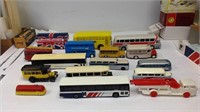 ASSORTED BUSSES AND OTHER VEHICLES