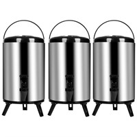 Stainless Steel Insulated Beverage Dispenser:
