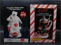 COCA-COLA COLLECTORS STEINS