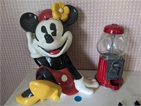 Minnie Mouse Cookie Jar & Candy Machine (Shop-