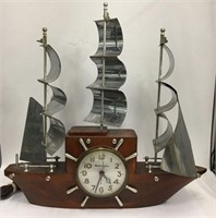 Mastercrafters Ship Mantle Clock