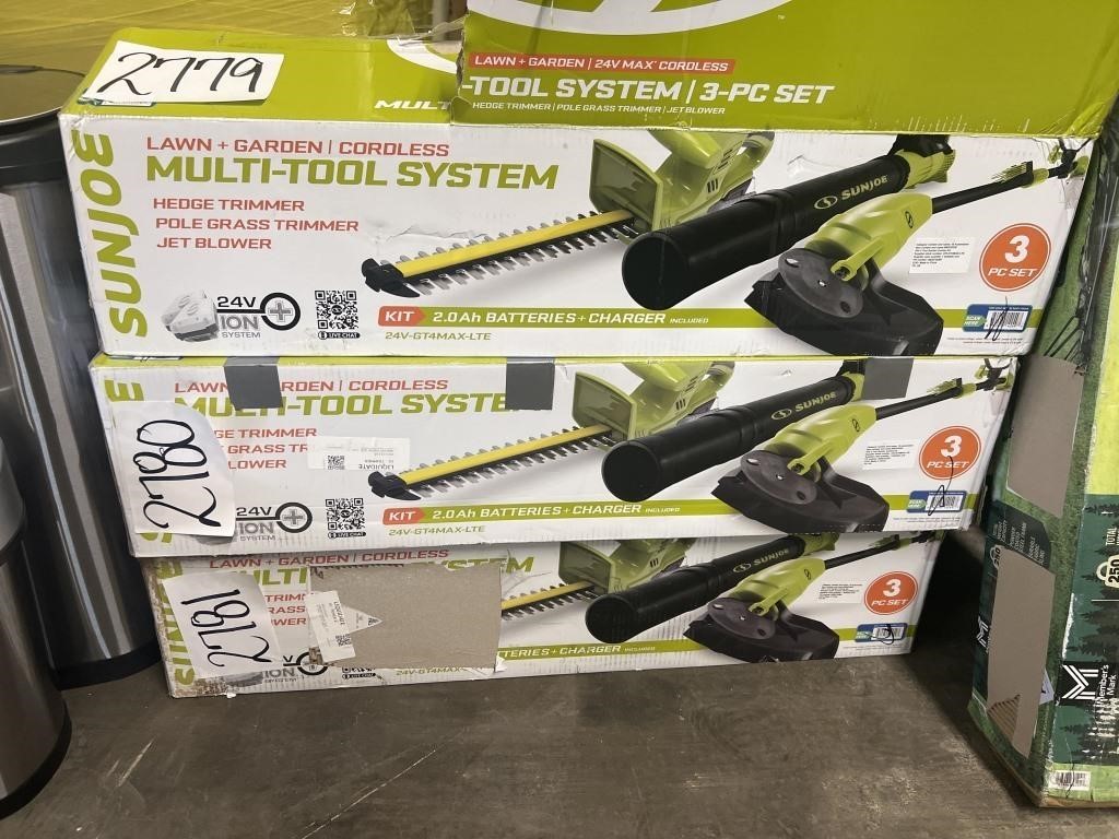 Sun Jow multi tool system 24V