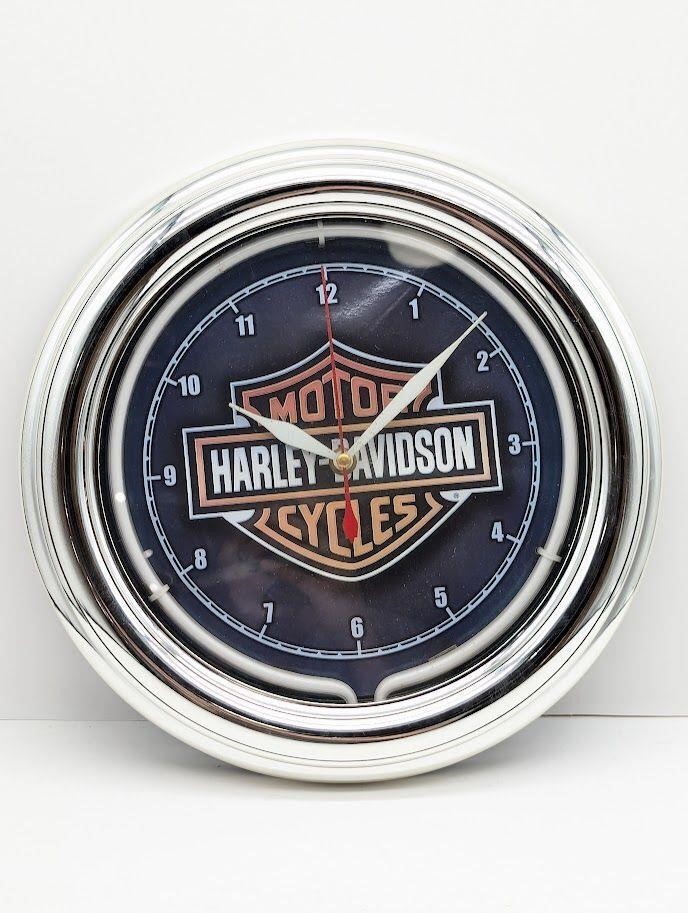Motor Harley-Davidson Clock