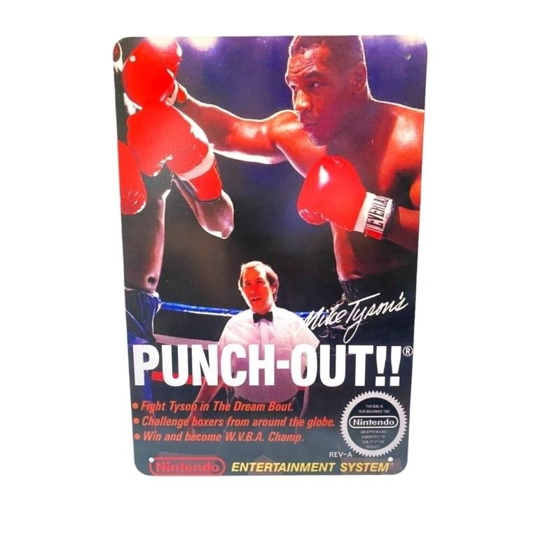 Mike Tysons Punchout Cover 8x12, come in