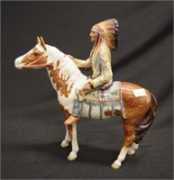 Beswick Native American Indian Chief on horse