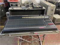 Soundcraft 500 mixing console w/ power, cases