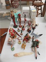 Large lot of Xmas & Easter figures
