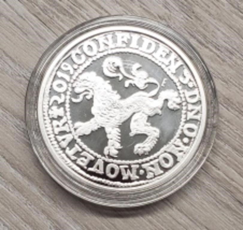 1 oz 2019 Silver Lion Netherlands Dollar