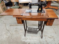 Antique 1864? Singer Treadle Sewing Machine In