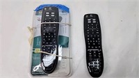 2 Logitech TV remotes