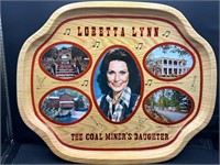 Vintage Country & Western Legend Loretta Lynn Tray