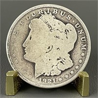 1921 Morgan Silver Dollar (90% Silver)