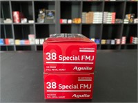 Aguila - FMJ - 50 Round Box - 38 Special