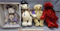 Group of 4 Annette Funicello Bears