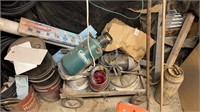 Lot of Misc. Primitive Goods, including Wagon,