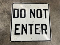 Vintage/Distressed DO NOT ENTER Sign