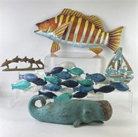 Aquatic Decor - Fish, Whale & Dolphins