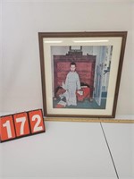 Norman Rockwell Unexpected Christmas Print