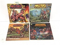 4 Masters of the Universe 1980s PB Books