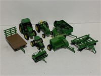 John Deere Die Cast Tractors & Implements
