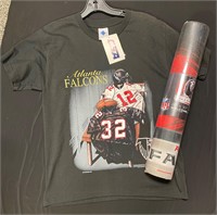 Falcons L Shirt & 20”x30” Welcome Mat
