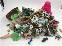 FIND THE TIGER?? PLASTIC ANIMALS