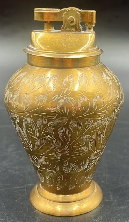 Vintage Japan Brass Table Lighter