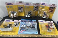 6 Starting Lineup Hockey Figurines.