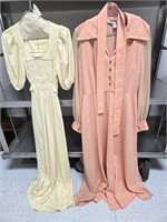 (2) Long Vintage Dresses