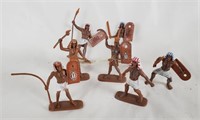 Lot Of Egyptian Fighter Plastic Figures