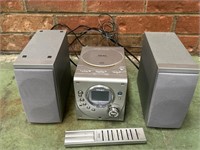 TEAC CD Player with Speakers and Remote
