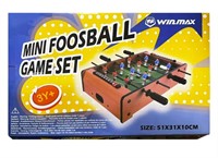 Mini foosball game set