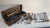 Toolbox with Combo Wrenches
