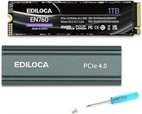 120$-Ediloca EN760 SSD with Heatsink 1TB