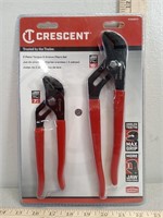 New 2 pc Crescent pliers set