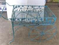 DECORATIVE METAL GARDEN CART