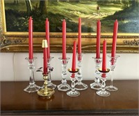 VINTAGE CANDLESTICK LOT