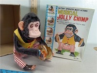 Vintage Musical Jolly Chimp toy - Daishin made in